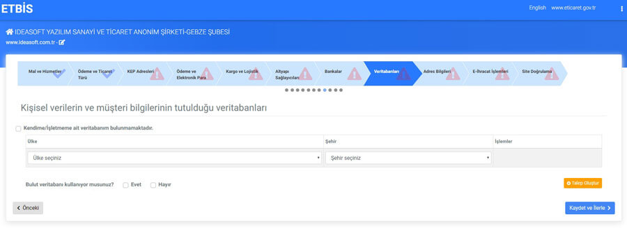 etbis kayıt