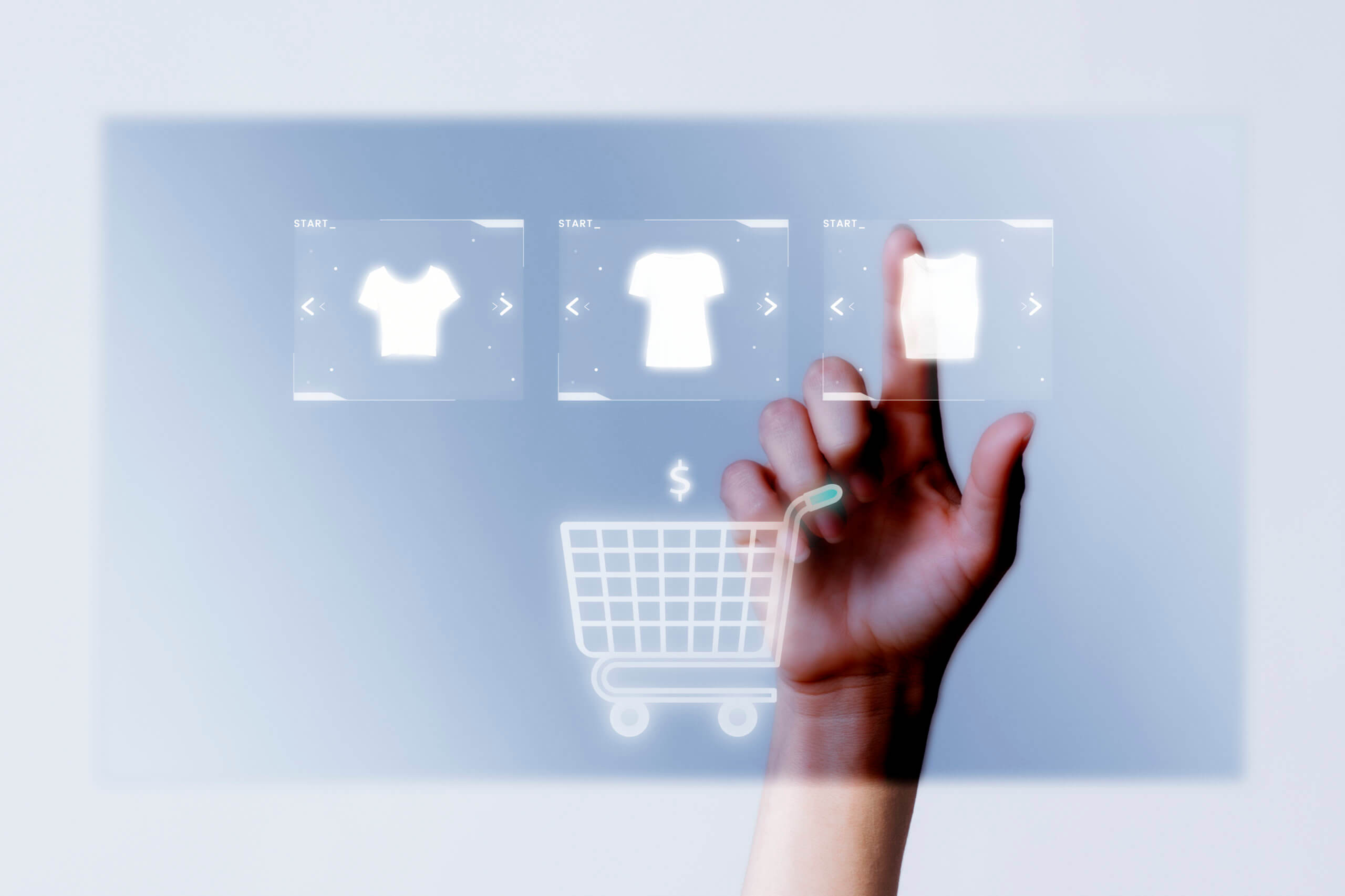 person adding clothes cart closeup online shopping campaign scaled