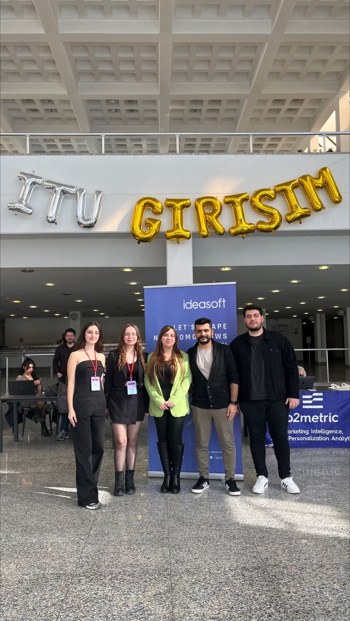 İstanbul Teknik Üniversitesi Girişimcilik Kulübü'nün düzenlemiş olduğu Future Days etkinliğindeydik.