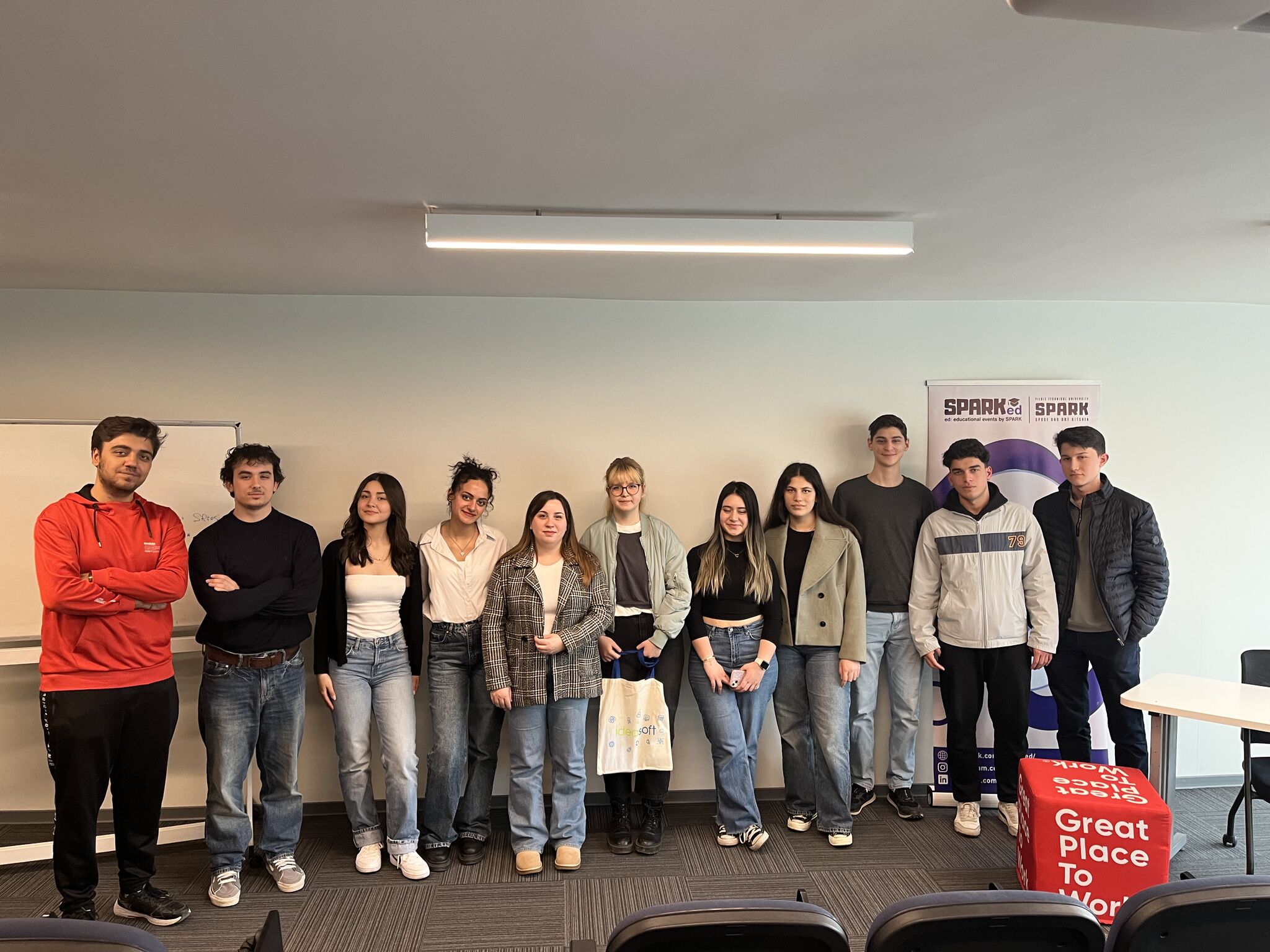 Yıldız Teknik Üniversitesi Spark-ed Ekibi öğrencilerini ağırlamaktan büyük keyif aldık!