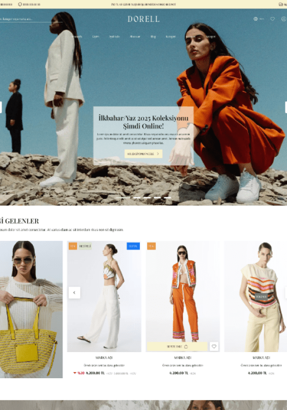 Dorell - Flex Lite Tema - Ideasoft