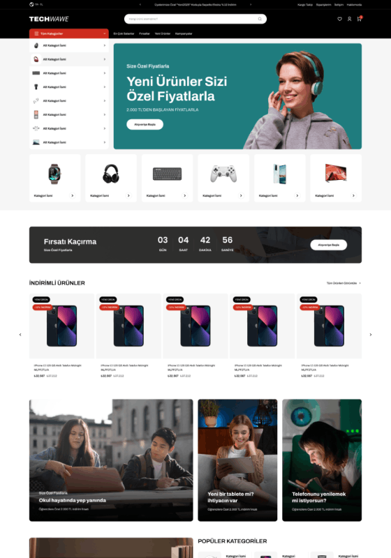 TechWawe - Flex Lite Tema