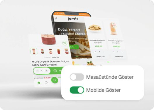Mobilde Göster/Gizle Ayarı