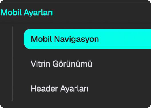 Mobile Özel Tema Ayarları