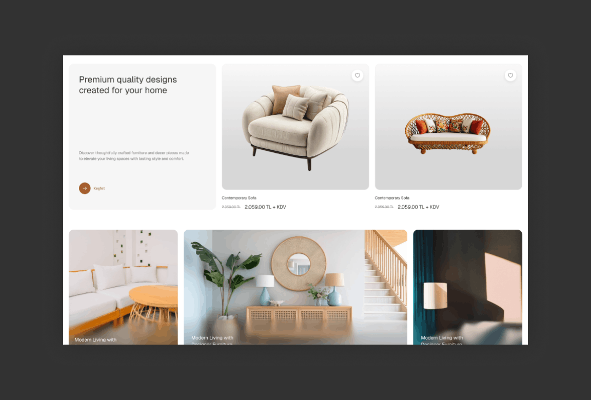 sofa - Trend Vitrinler