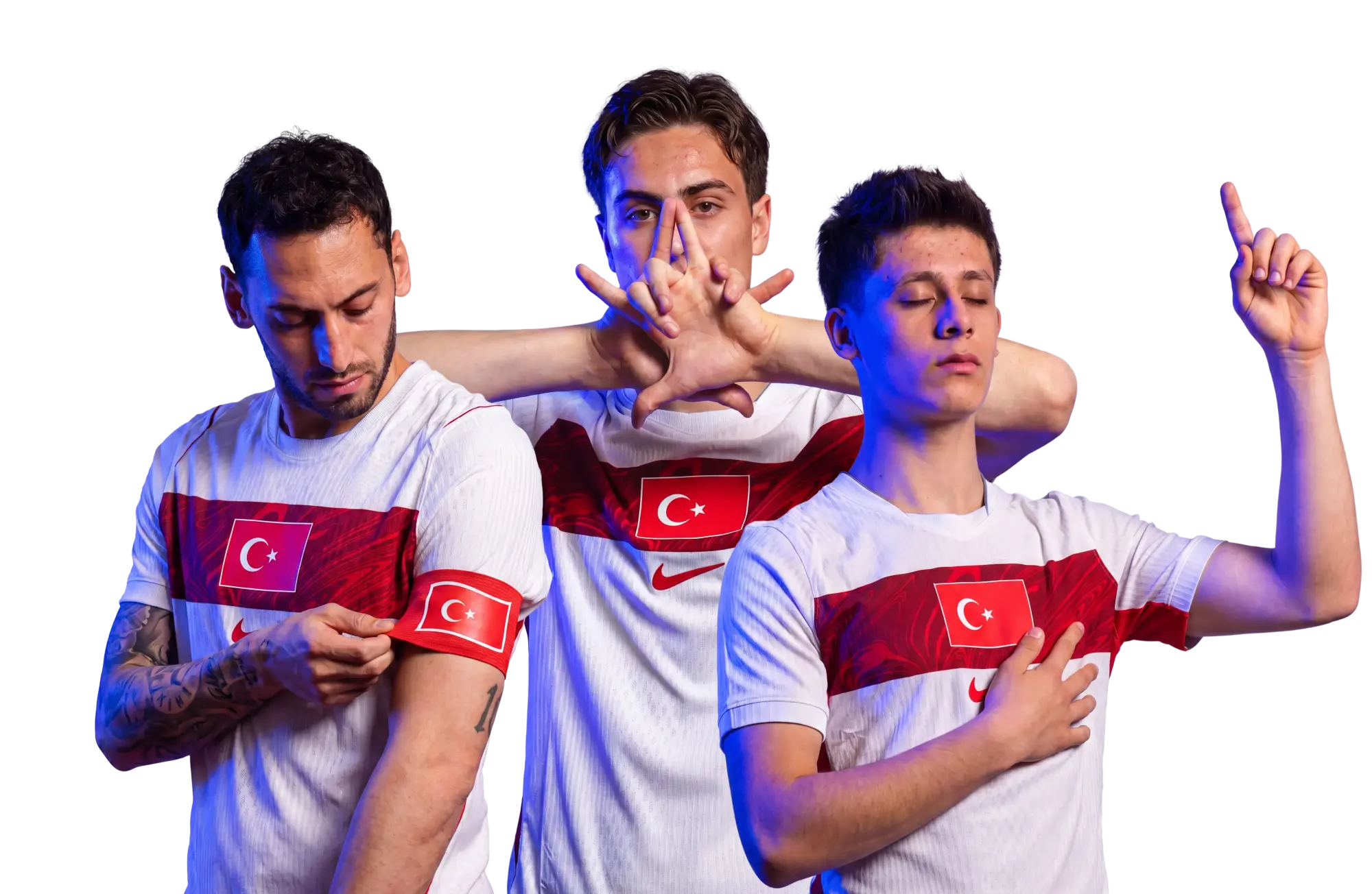A Milli Futbol Takımı oyuncuları