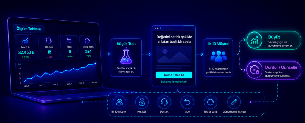 A/B testi yapmak