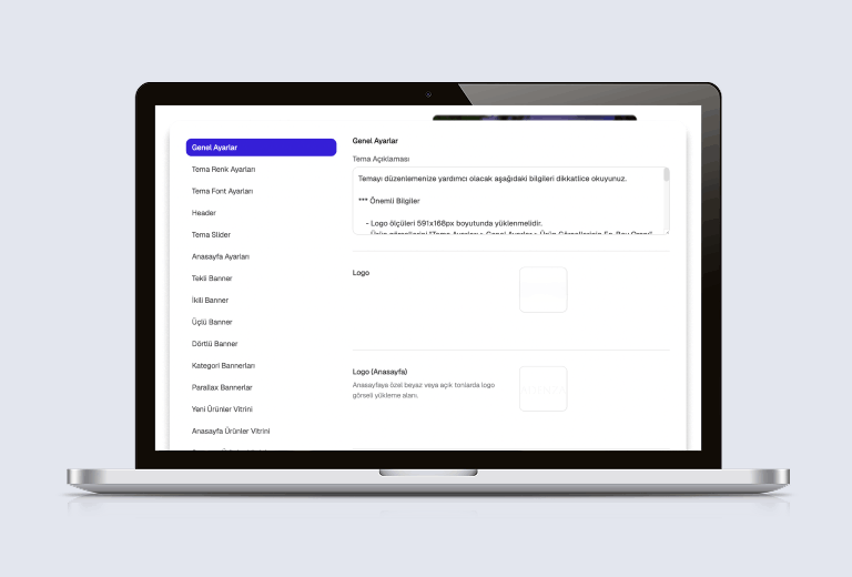 colorhub - Gelişmiş Arayüz Ayarları