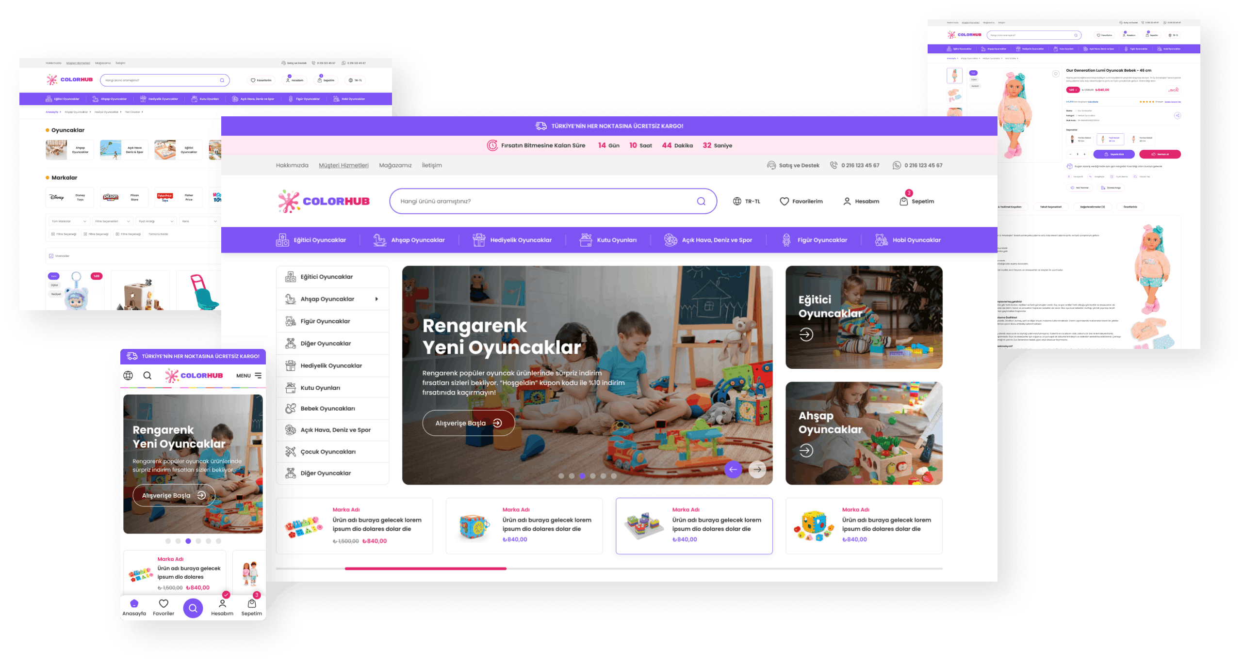 ColorHub Hero Görseli